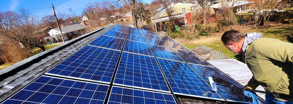 What do Professionals Use to Clean Solar Panels?