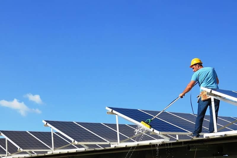 washington dc solar panel cleaners